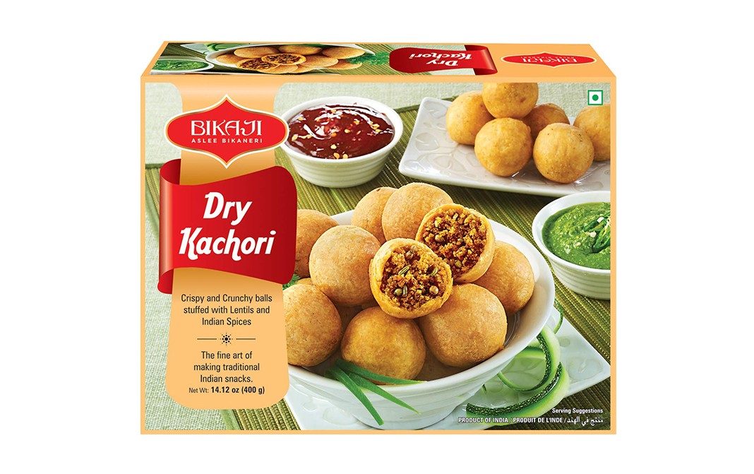 Bikaji Dry Kachori Box 400 grams GoToChef
